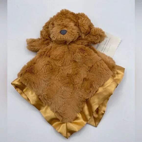 cloud island Toys Cloudisland Brown Puppy Dog Baby Lovey Plush